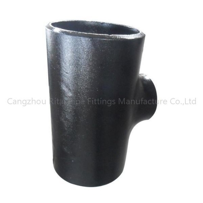 SGP DN1000 Czarna rura redukcyjna, stal węglowa SCH 10 Butt Weld Equal Tee