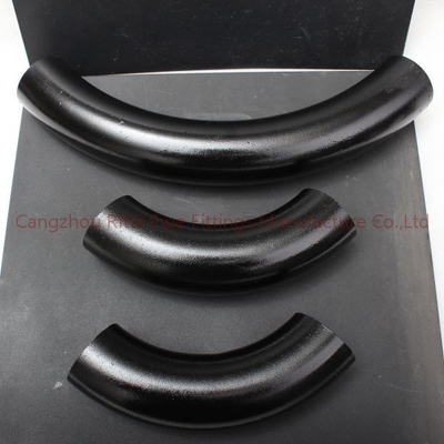 ANSI Black Carbon Steel A234WPB Bezszwowe spawane łączniki rurowe EN10253 Kolanko 3D