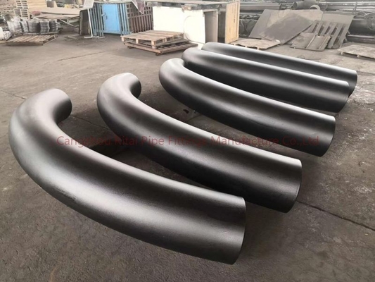 Sch40 Sch80 Kolano 90 stopni ASTM A105 Stal węglowa A53 106GR.B Weld