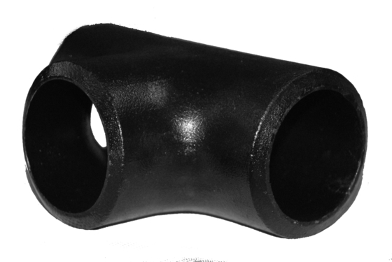 SCH 40 Równa trójnik do montażu rur Stal węglowa P235GH ASTM A234 WPB Prosta