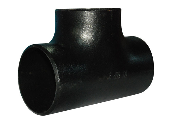 SCH 40 Równa trójnik do montażu rur Stal węglowa P235GH ASTM A234 WPB Prosta