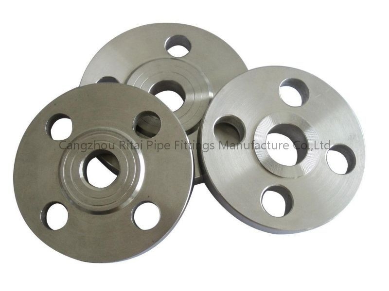 Kołnierz z blachy stalowej typu FF Standard S235JR BS4504 EN1092 RF RT RTJ Stal węglowa