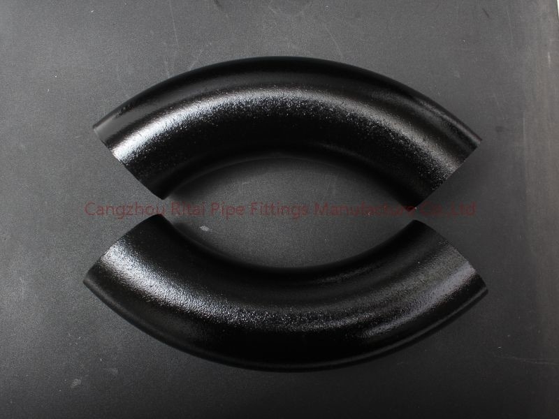 A53Gr.B A106GR.B Złączki rurowe do spawania doczołowego ASTM DN200 XS SCH80 4-calowe zgięcie 180 stopni